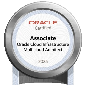 Oracle Certified Associate OCI Multicloud Architect 2023